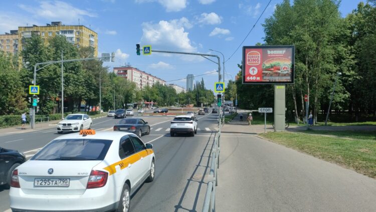 СВ220, Королев, ул.Циолковского вл.26, после пересечения с водоканалом, А (4)
